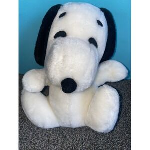 Vintage Knickerbocker Snoopy 10" Plush Doll Stuffed Animal 1968